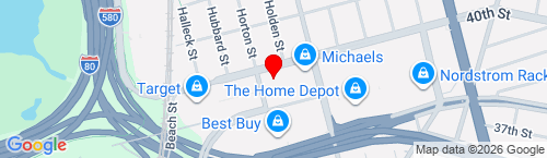 Map thumbnail of 3938 Horton St, Suite 100 Emeryville, CA 94608